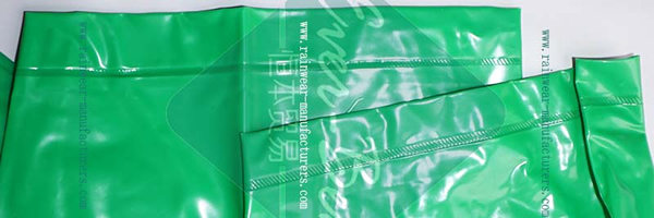 PVC shiny raincoat sleeves